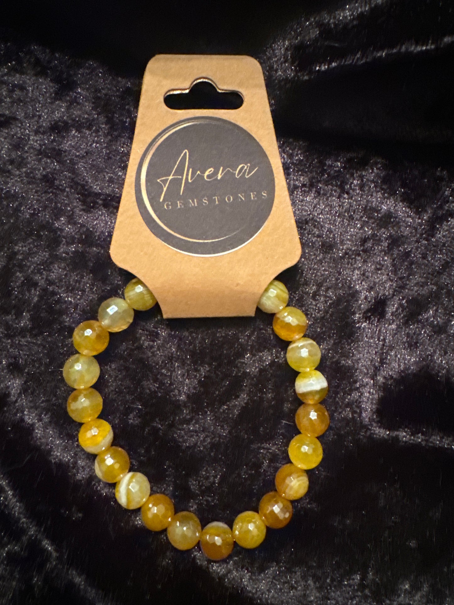 Citrine agate